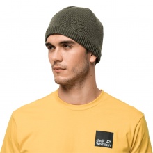 Jack Wolfskin Beanie Stormlock Paw Cap (windproof, warm fleece lining) granite grey Men